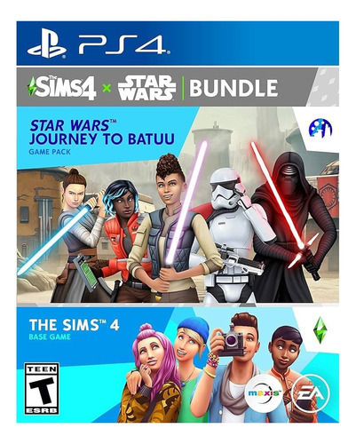 Sims 4 X Star Wars Bundle Standard Edition Ps4 Físico Sellad