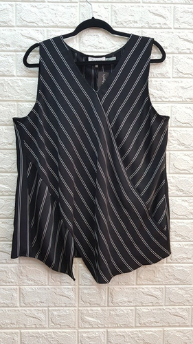 Musculosa Calvin Klein Rayada Original Importado