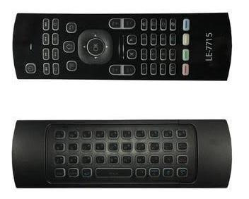 Controle Teclado Air Mouse Pc Sem Fio Usb Wireless Smart Tv