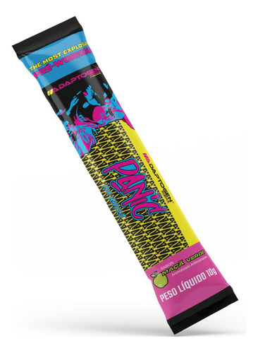 Pré Treino Panic Pack 20 Dose Formula Com Creatina Adaptogen