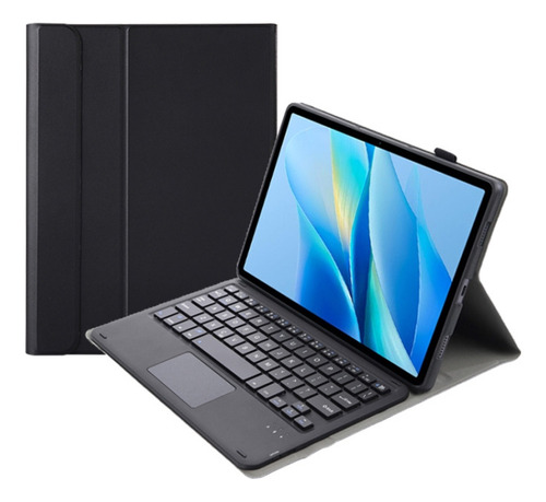 R Funda Negra De Teclado Pu Para Vivo Pad Air/iqoo Pad 11.5
