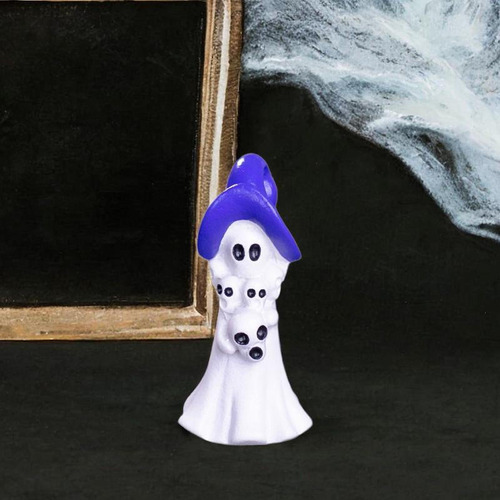 2 Estatua Fantasma Para Halloween, Fantasma De Sombrero