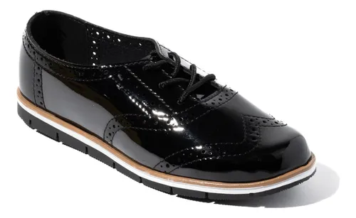 Oxford Para Mujer Moleca Dalma Charol Cuotas sin inter s