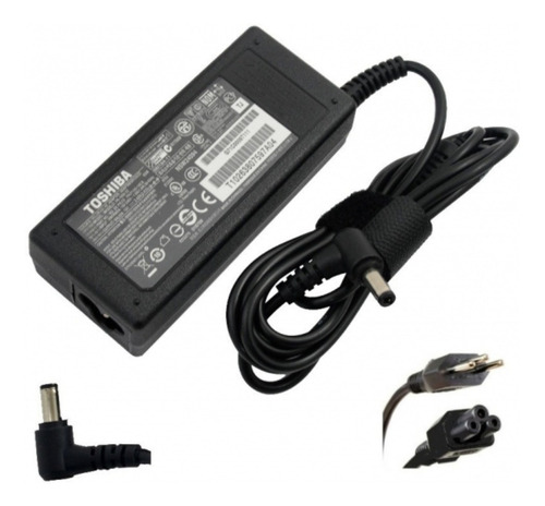 Carregador Notebook Semp Toshiba Sti Is1462 Is1412 19v 3,42a Cor Preto Voltagem De Entrada Bivolt Automático 110v/220v
