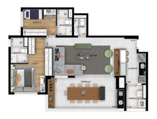 Cobertura Residencial Para Venda, Vila Leopoldina, São Paulo - Co6922. - Co6922-inc