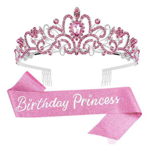 Tiaras De Cumpleaos Para Mujer, Tiara De Corona De Princesa,