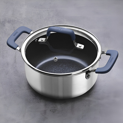 Cazuela Tramontina Romagna de Cerámica 24 cm Negra