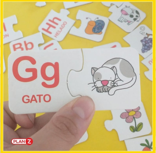Imagen 2 de 9 de Juego Asociación Letras Imágenes Didácticos Infantil P Niños