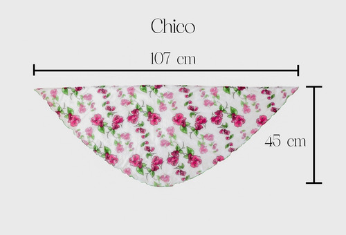 Pareo Blanco Con Estampado De Buganvilias