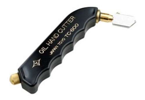 Cortavidrio Con Empuñadura De Pistola De Mango Negro