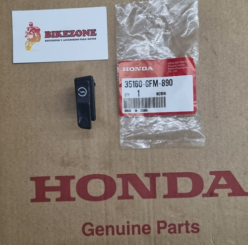 Boton Tecla Arranque Original Honda Elite 125 2014 Al 2017