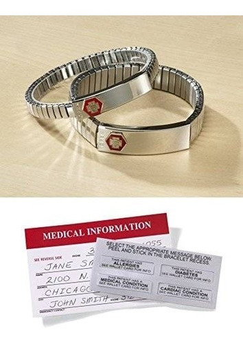 Pulsera De La Mujer - Pulsera I.d Médica