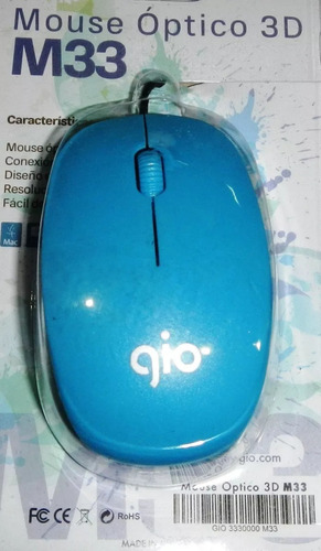 Mouse Optico Usb Pc Escritorio Laptop Computadora Raton
