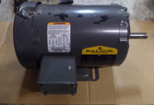 Baldor M3538 Motor  1/2 Hp 230/460 V 60 Hz 3 Phase Tty