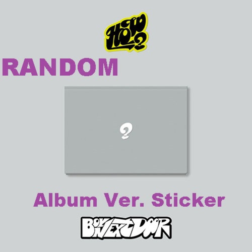 Boynextdoor - How? Album Ver. Sticker Random Original Kpop