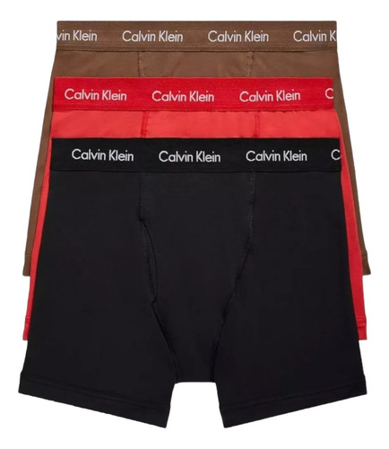 Boxer Calvin Klein Brief De Algodon 3 Pack Original