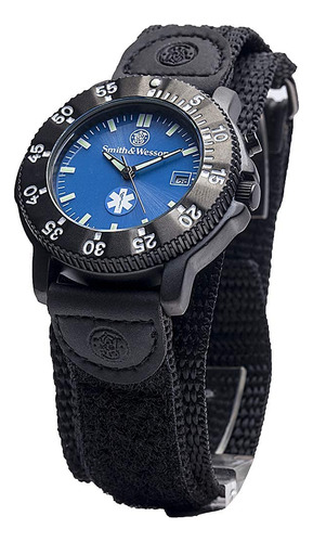 Smith & Wesson Emt - Relógio tático masculino, pulseira