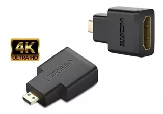 Adaptador Micro Hdmi A Hdmi 4k Gold Ethernet Gopro Ugreen