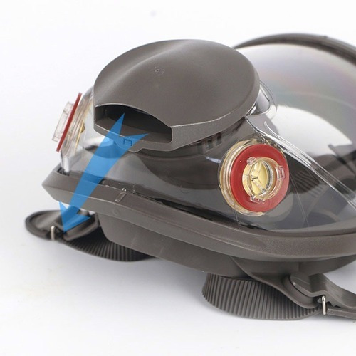 Máscara De Gas Fack Shield Completa 6800 Protector Facial