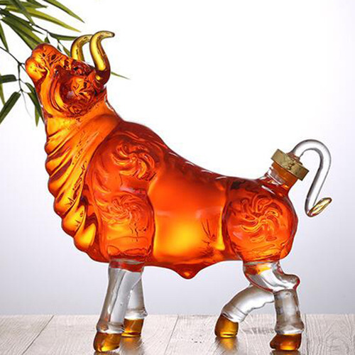 Jarra De Whisky En Forma De Toro 1000ml Sin Para El Hogar,