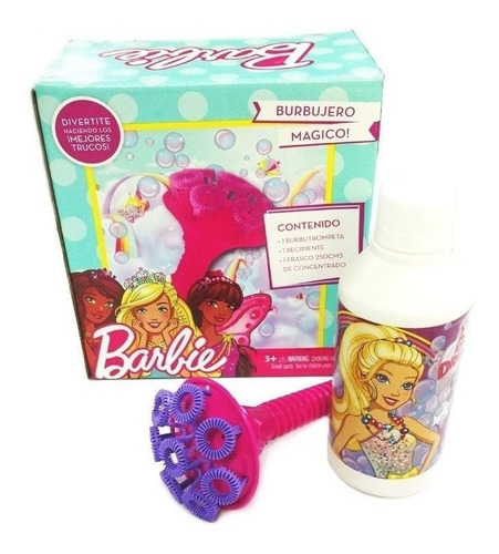  Burbujero Chico Barbie Fabrica De Burbujas Bubble Lab 