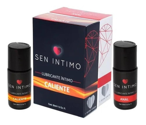 Combo Lubricantes Íntimos Caliente Y Anal X 30ml C/u