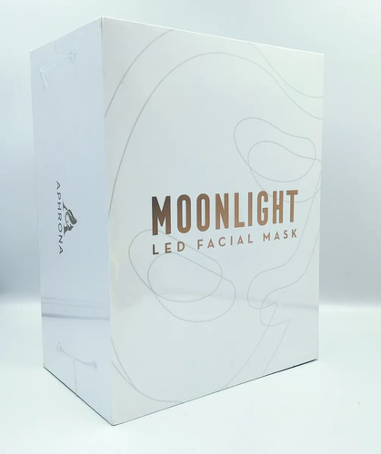 Máscara Led Estética Facial Aphrona Moonlight Fda 