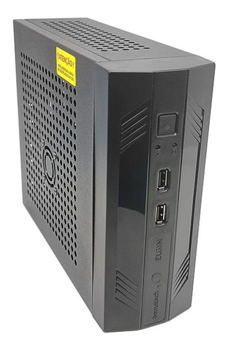 Imagem 3 de 4 de Mini Computador Bematech Elgin Rc-8400n Zion 4gb Ssd120gb
