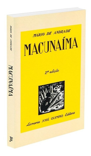 Livro Macunaíma - Mário De Andrade