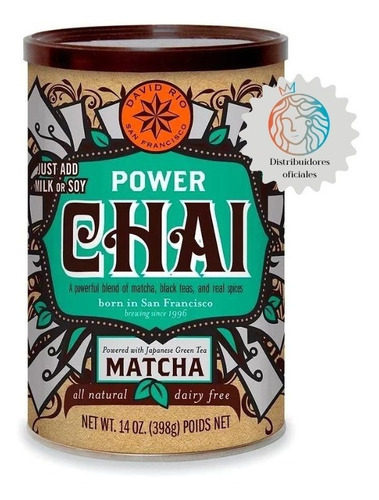 Power Chai Matcha Tarro/398gr