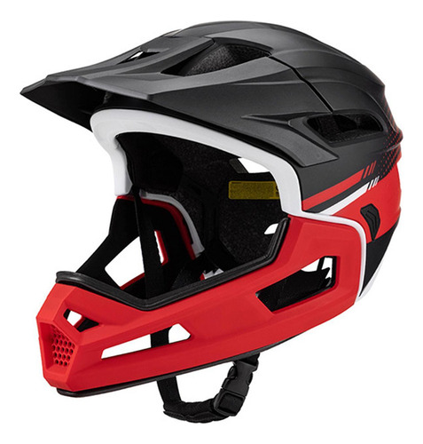 Casco De Bicicleta De Cara Completa, Casco Protector, Casco