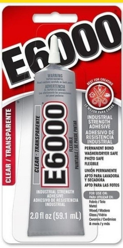 E6000 Pegamento/adhesivo/sellador