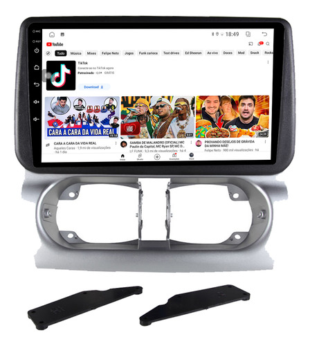 Multimidia Gm Corsa 02/12 9p Android Carplay 64gb Play