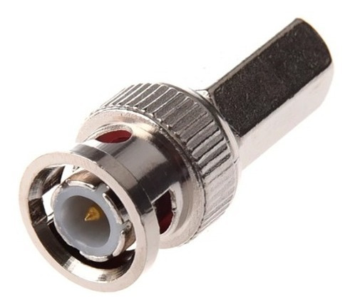 Pack 10 Conectores Bnc Macho Atornillable Twist