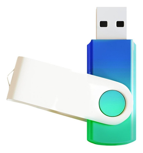 Paquete De 10 Tarjetas De Usb Pen Drives De 4 Gb Con Degrad