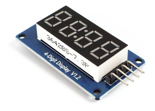 Modulo Display 7 Segmentos 4 Dígitos Arduino