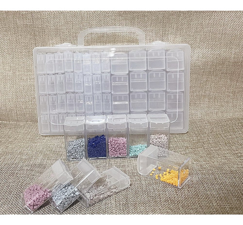 Organizador De Almacenamiento De Semillas Con 48 Ranuras En