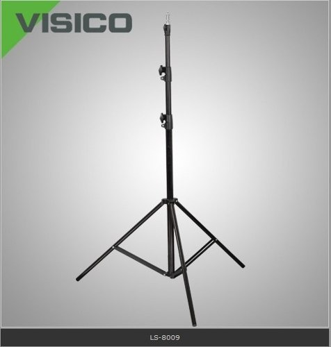 Trípode Columna Pie Soporte P/ Flash Iluminador 2,85m Visico