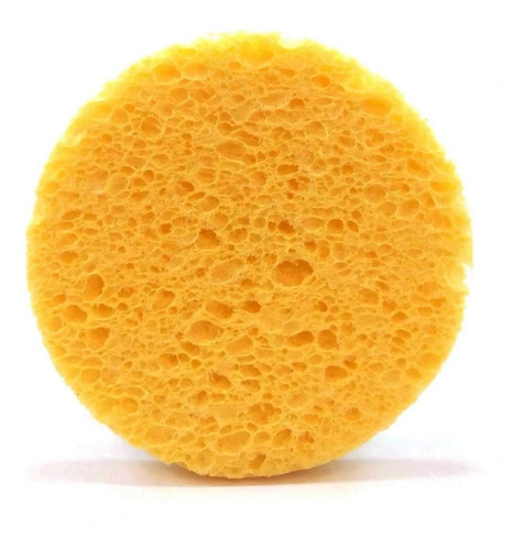 Imagen 3 de 10 de Set De 3 Unidades Esponjas Vegetales Para Maquillaje
