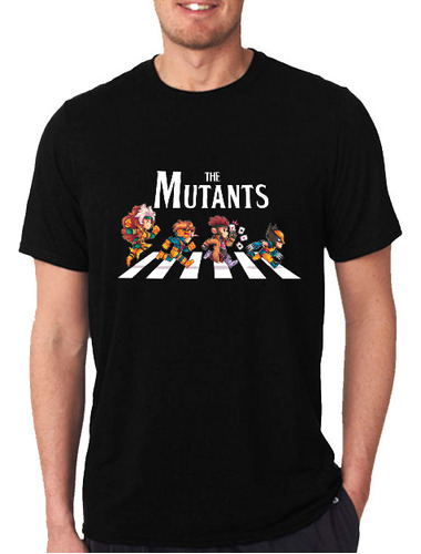 Playera Camiseta Mutantes Equipo X Estilo Beatles Wolverine 