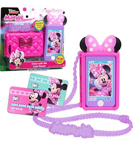 Minnie Telefono Bolsa Luz Sonido Musica Niña Celular Juguete