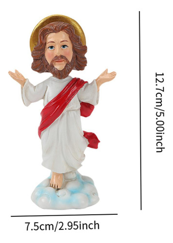 Estatuilla De Jesucristo, Adorno Artesanal, Figura Cristiana