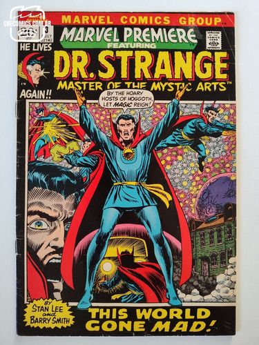 Marvel Premiere #3 (1972) - Comic - Key Issue Dr. Strange