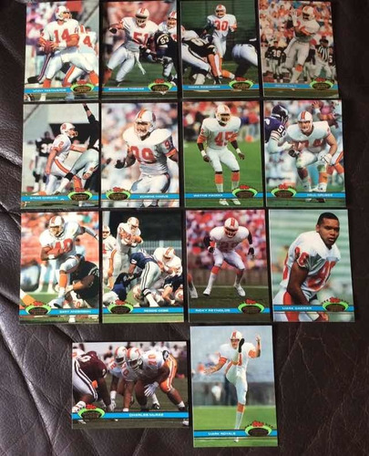 1991 Stadium Club - Tampa Bay Buccaneers - ( 14 ) Set