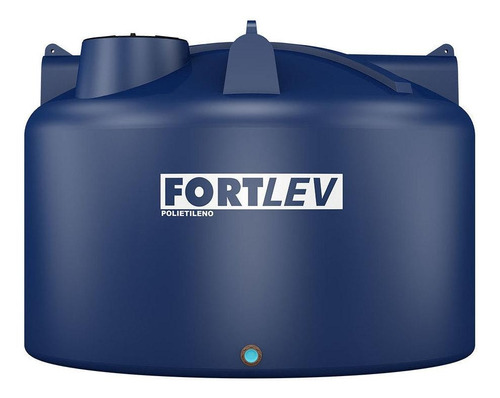 Tanque de água Fortlev Fortplus vertical polietileno 1000L de 0.8 m x 1.48 m