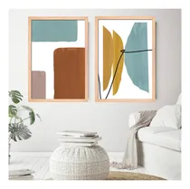 Comprar Set De 2 Cuadro Nordico Escandinavo Moderno