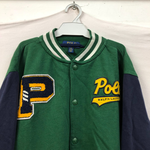 Campera Universitaria Varsity, Polo By Ralph Lauren. (Usado)