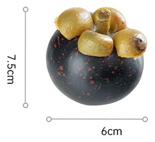 3 Uds Frutas Artificiales Simulación De Frutas Modelo