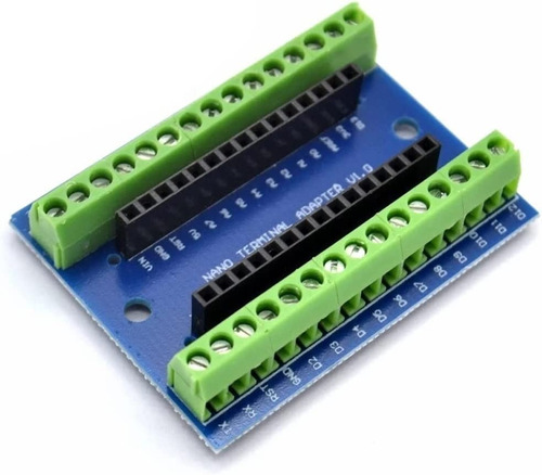 Board De Expansion Arduino Nano I/o Shield V1.0 Con Bornera