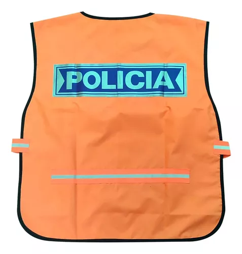 Chaleco Policía Federal Naranja (SOLO CON CREDENCIAL)